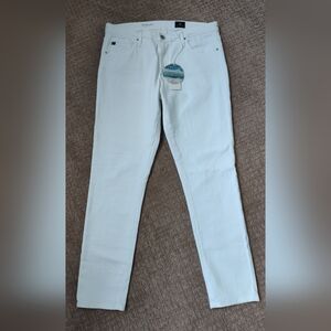 AG Adriano Goldschmied The Prima Ankle White Jeans